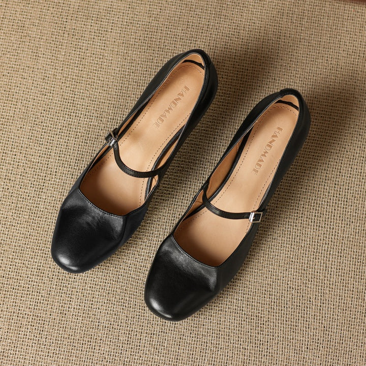 Sira Genuine Leather Heels