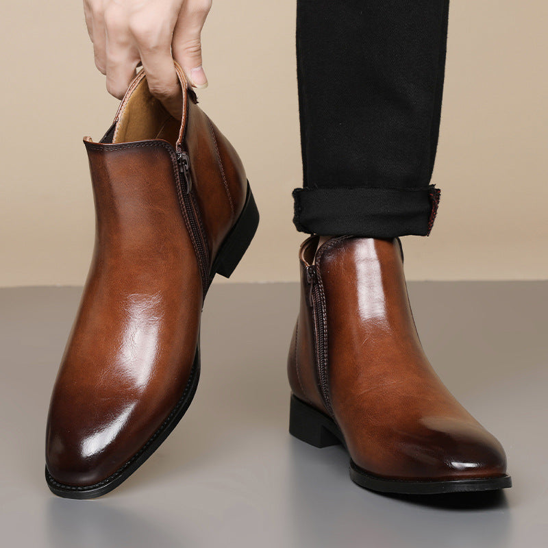 Bravello Genuine Leather Boots