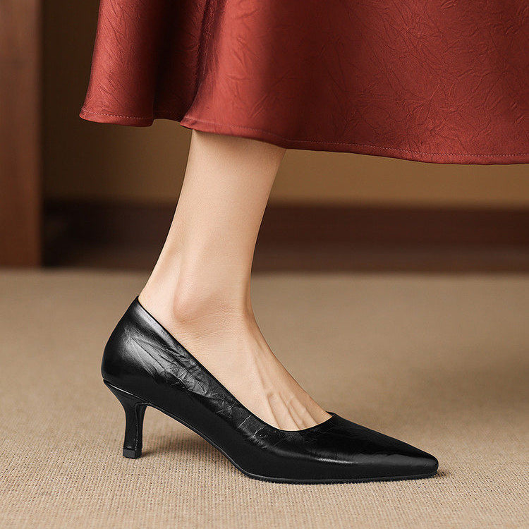 Verona Genuine Leather Heels