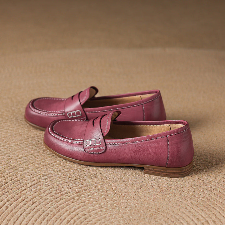 Ruvia Genuine Leather Loafers