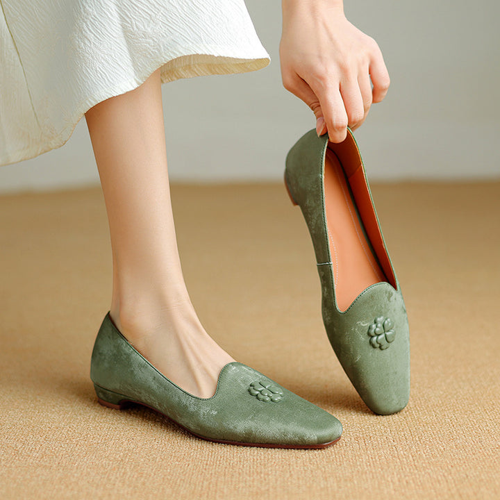 Lucie Genuine Leather Loafers