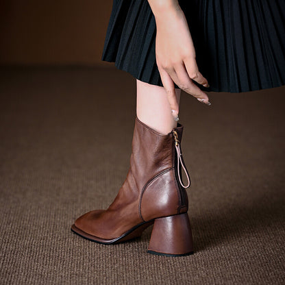 Livia Genuine Leather Boots