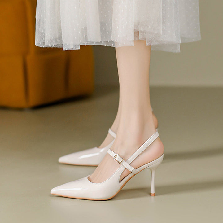 Narella Leather Heels