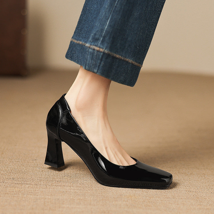 Ayora Genuine Leather Heels