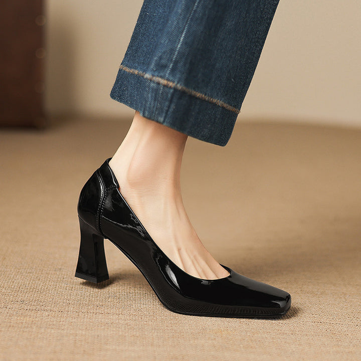 Ayora Genuine Leather Heels