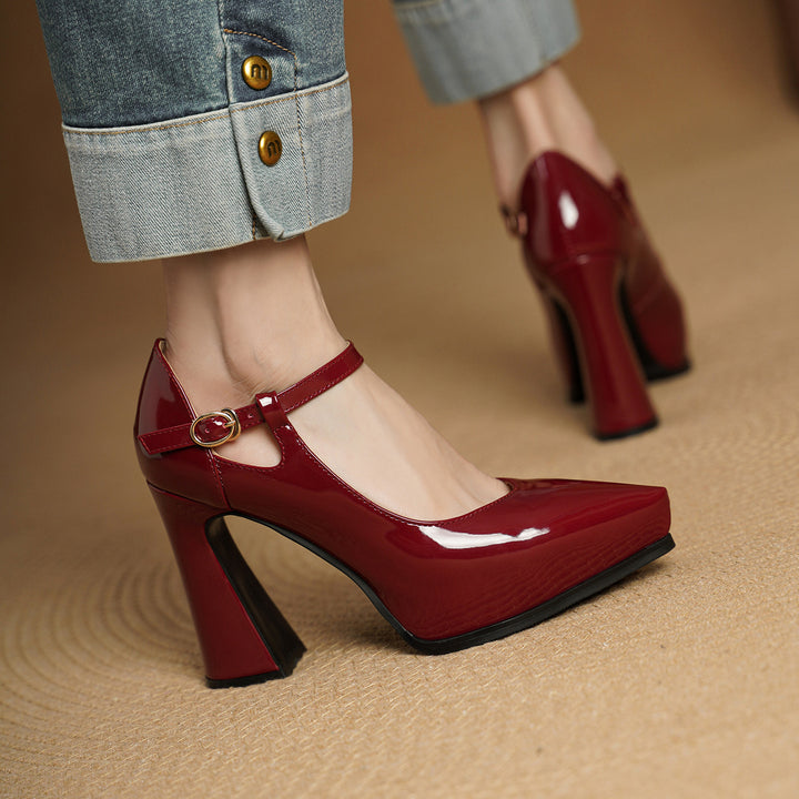 Cressa Genuine Leather Heels