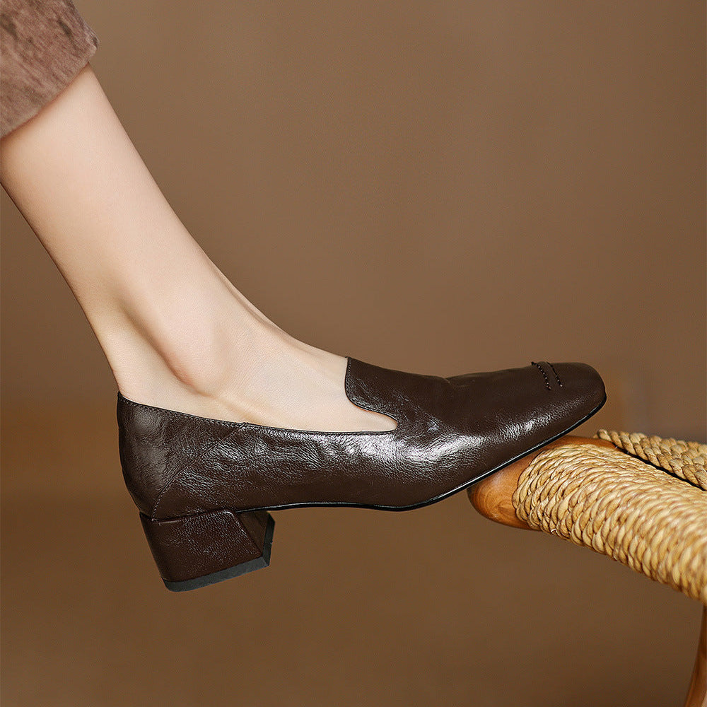 Alis Genuine Leather Loafers
