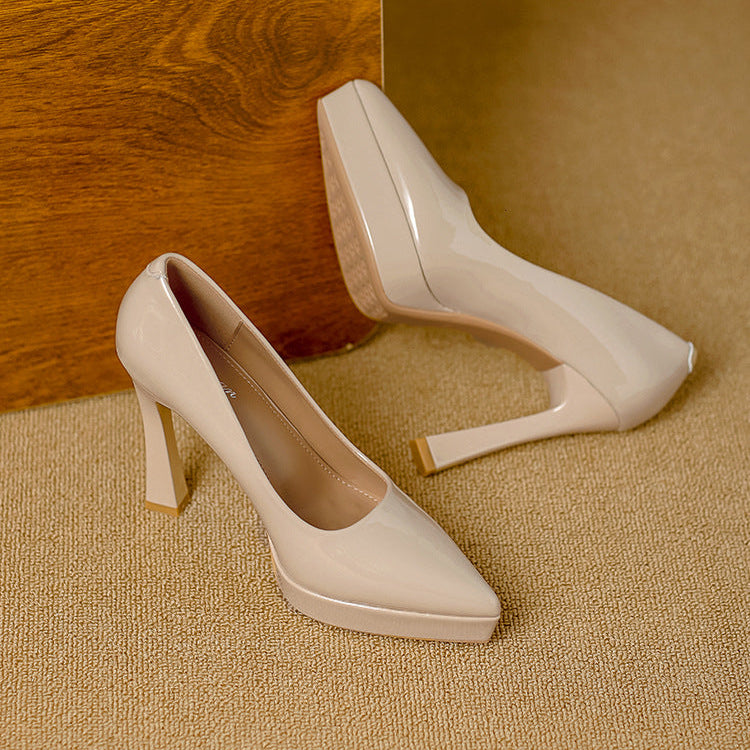 Vela Genuine Leather Heels