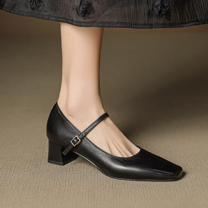 Lévana Genuine Leather Heels