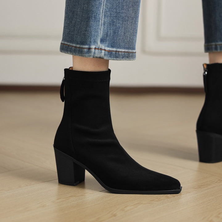 Sarli Genuine Suede Boots