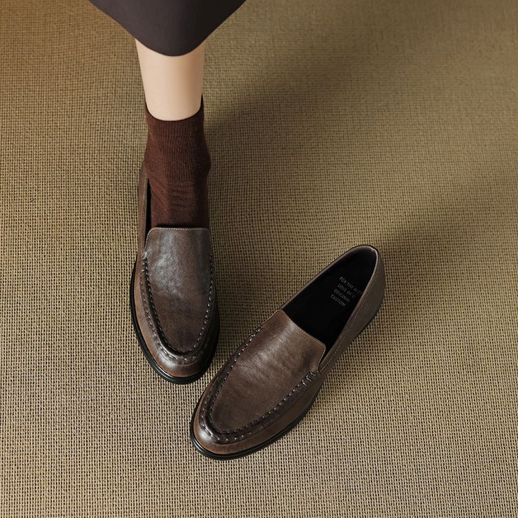 Tella Genuine Leather Loafers