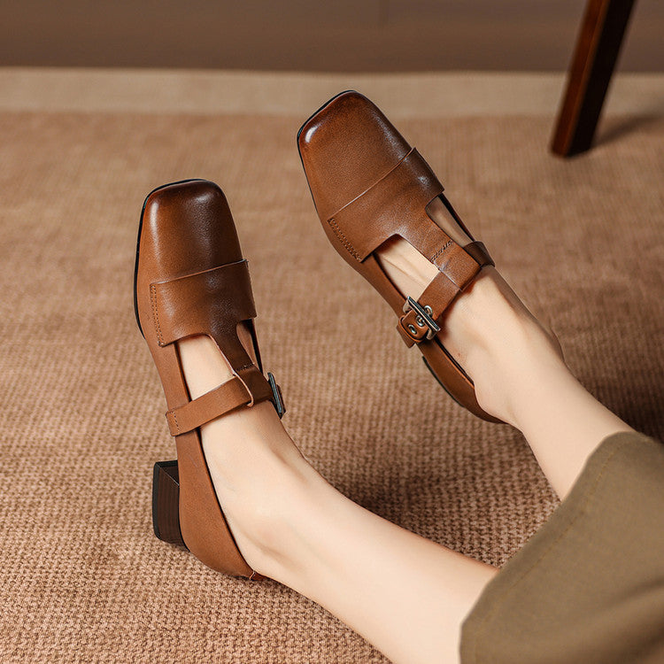 Laletta Genuine Leather Shoes