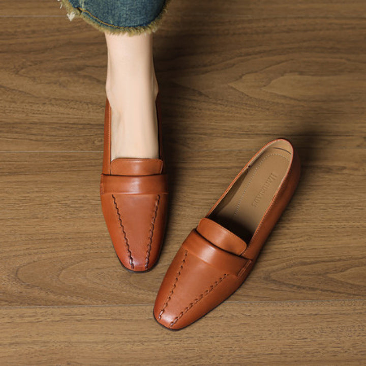 Avenelle Genuine Leather Loafers