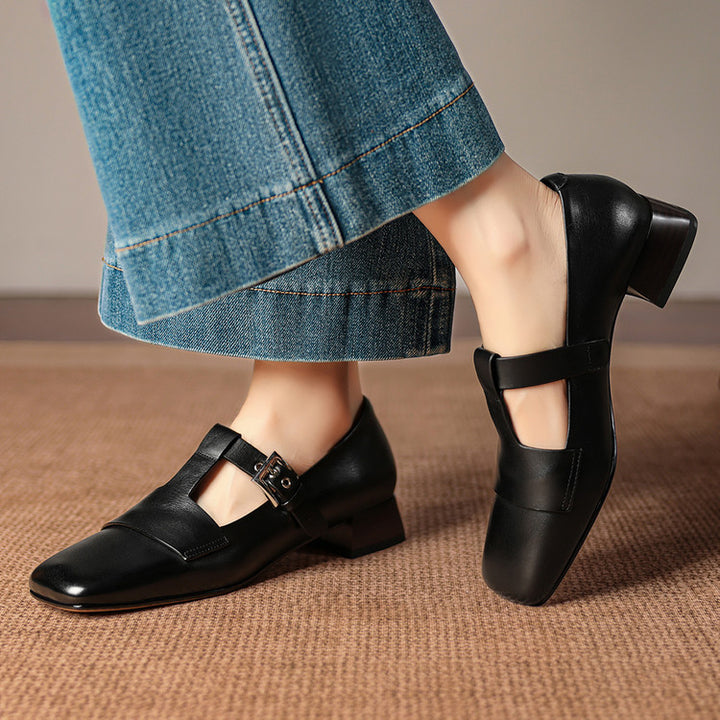 Laletta Genuine Leather Shoes