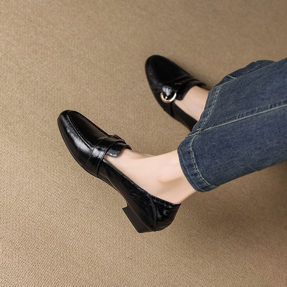 Orvella Genuine Leather Loafers