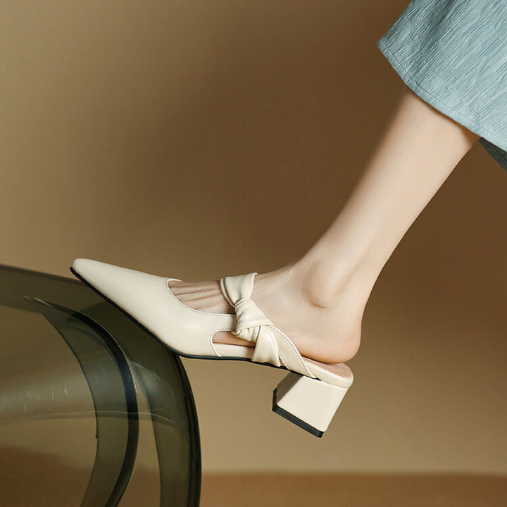 Noressa Leather Mules