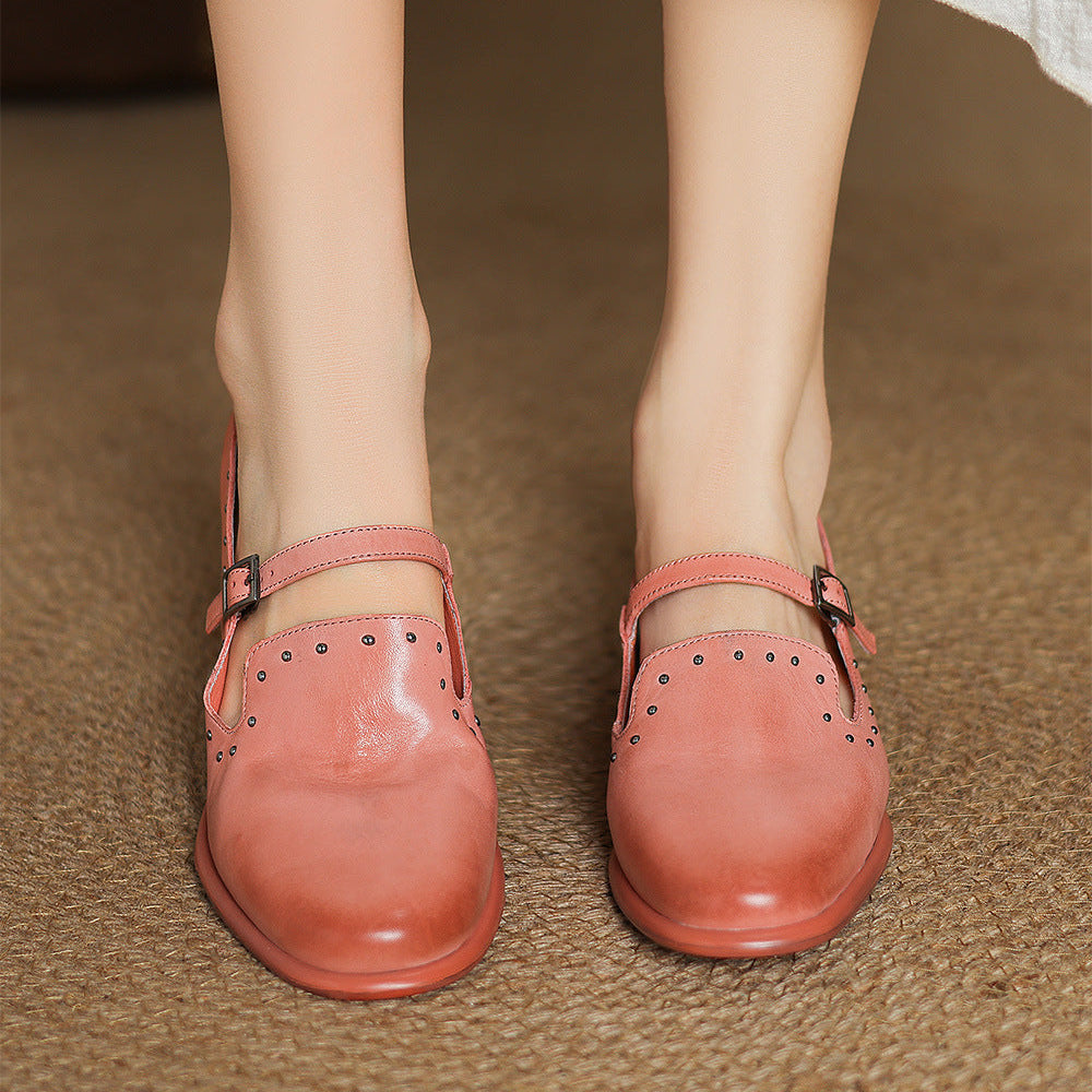 Oraya Genuine Leather Loafers