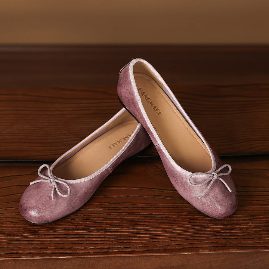 Talla Genuine Leather Flats
