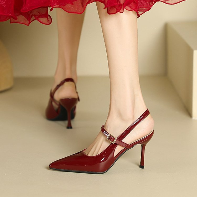 Narella Leather Heels