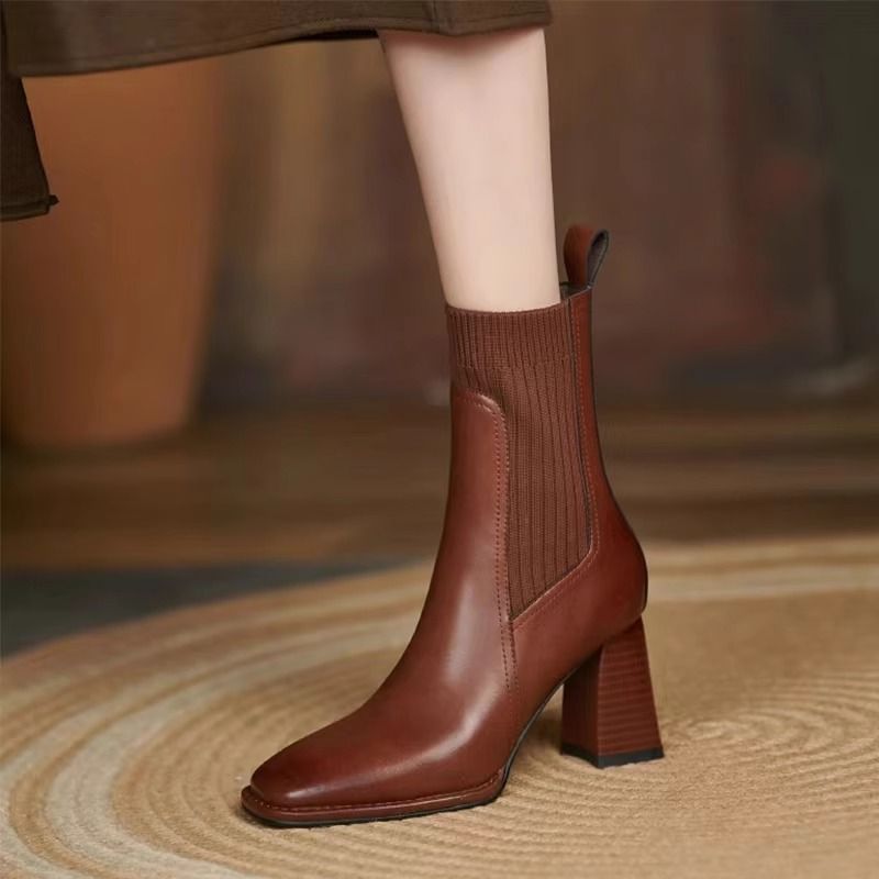 Elara Leather Boots