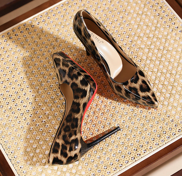 Milan Leather Heels