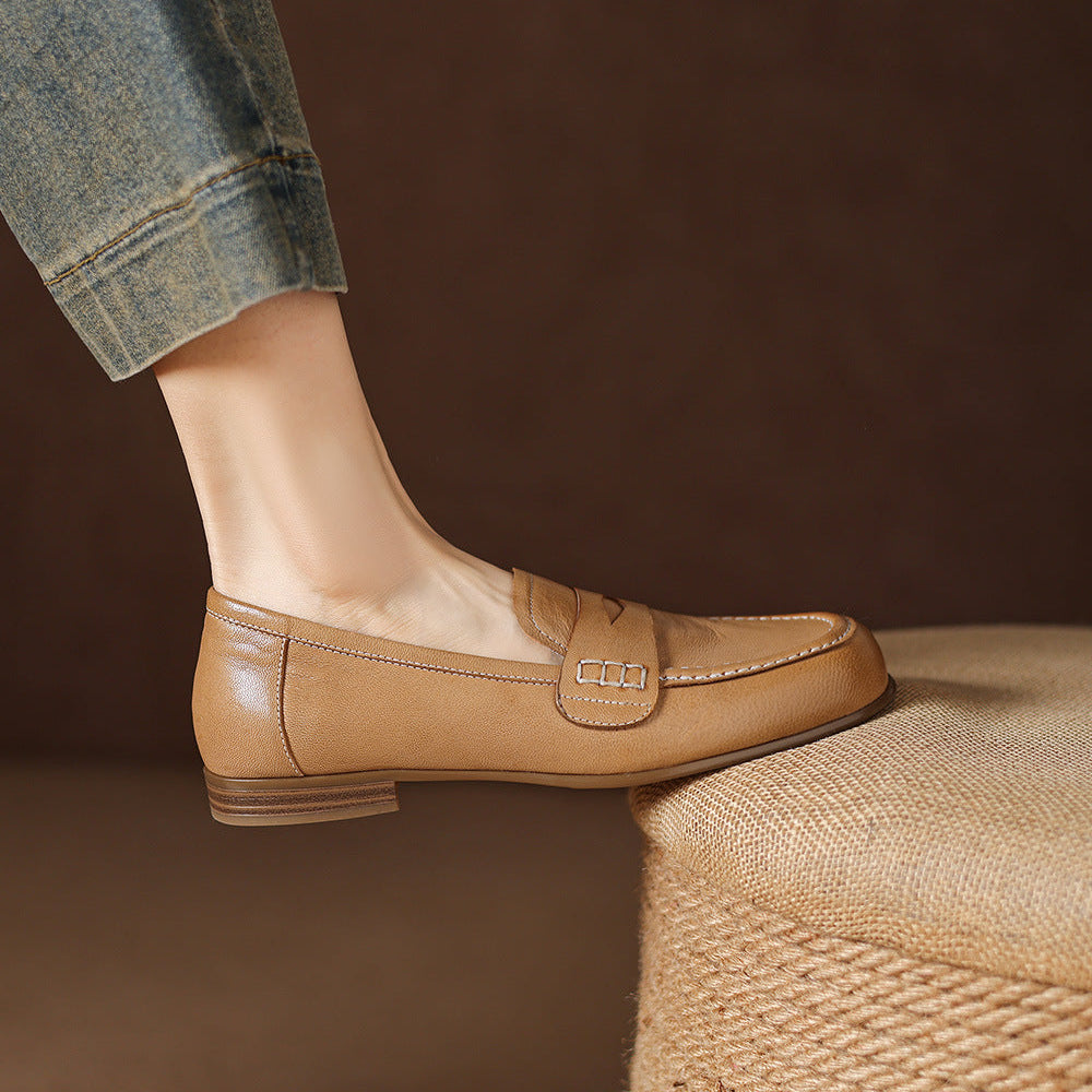 Ruvia Genuine Leather Loafers