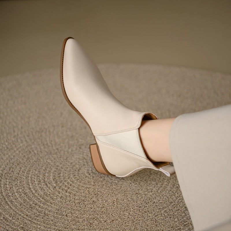 Elloria Genuine Leather Boots