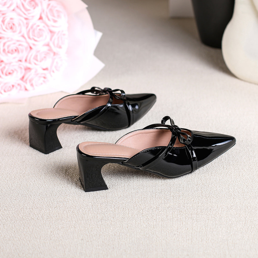 Talia Leather Mules