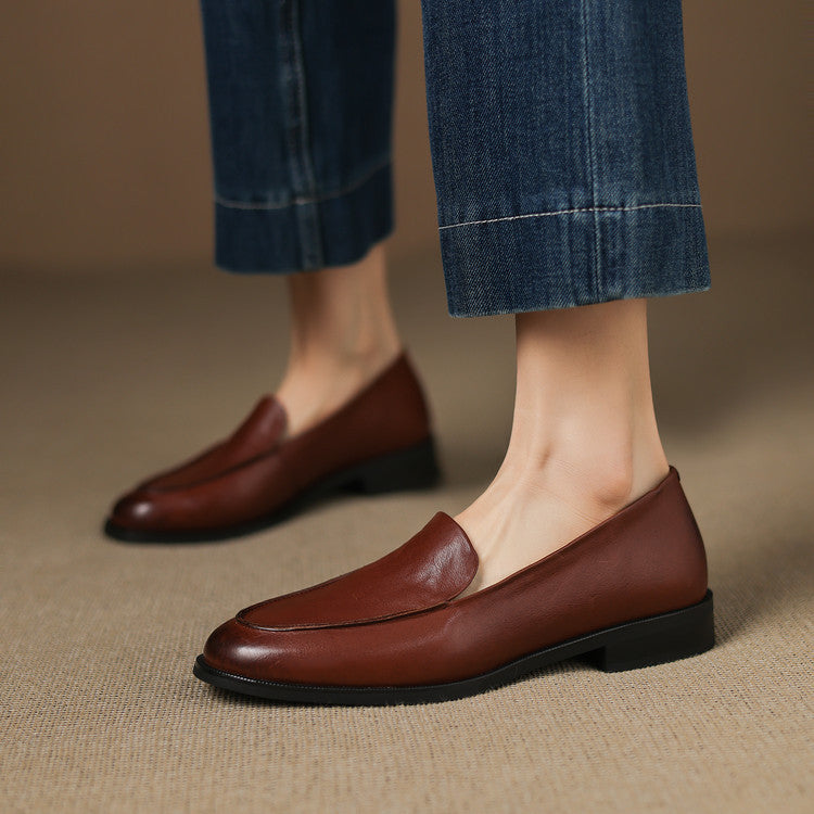 Mara Genuine Leather Loafers