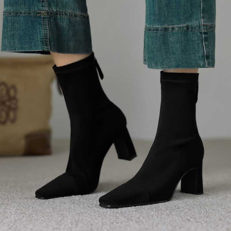 Sarona Genuine Suede Boots