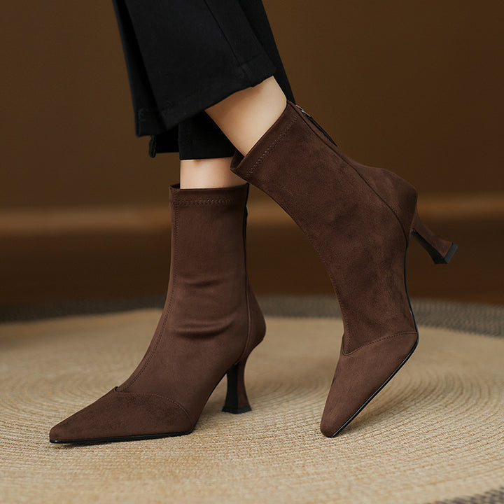 Corvella Genuine Suede Boots