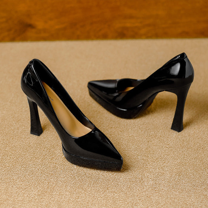 Vela Genuine Leather Heels