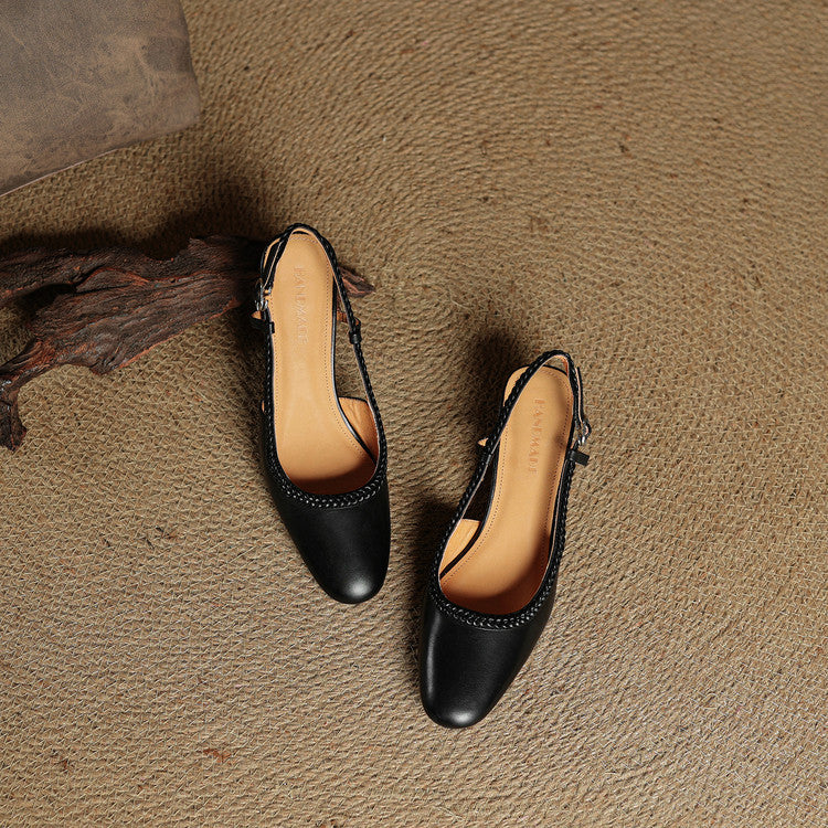 Bella Genuine Leather Heels