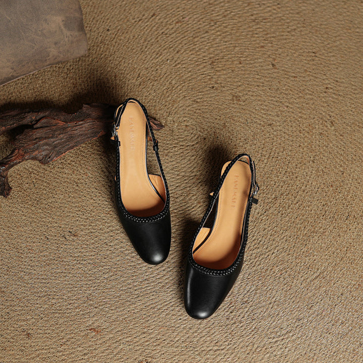 Bella Genuine Leather Heels