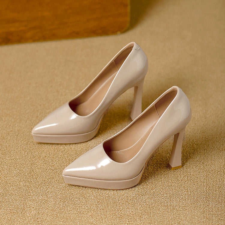 Vela Genuine Leather Heels