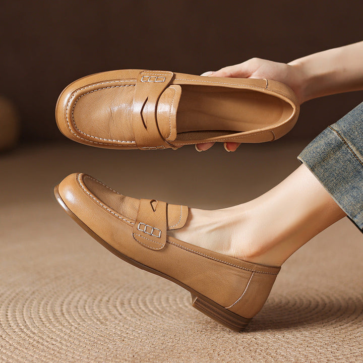 Ruvia Genuine Leather Loafers