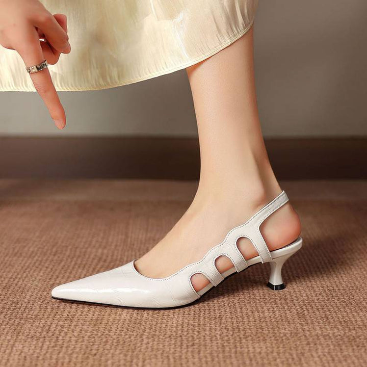 Renata Genuine Leather Heels