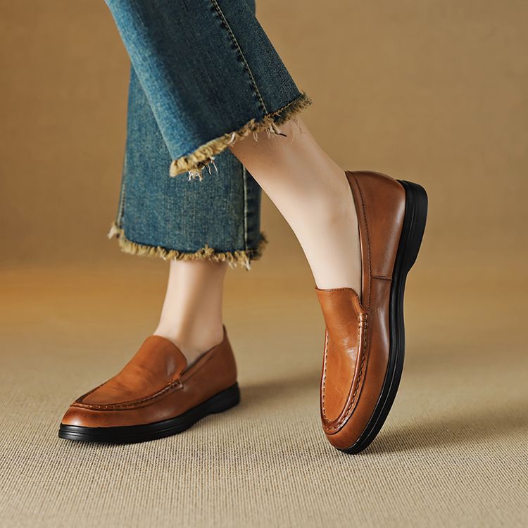 Tella Genuine Leather Loafers