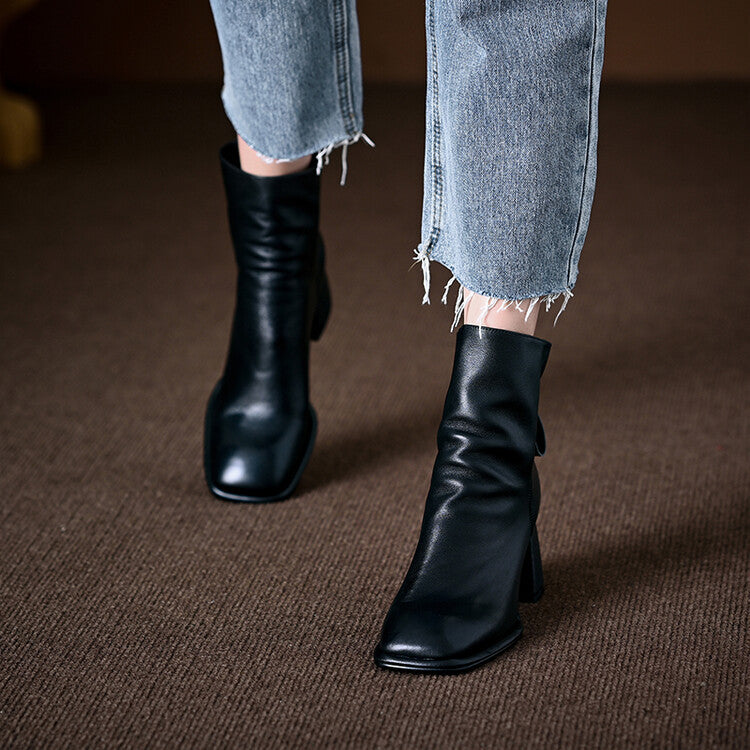 Livia Genuine Leather Boots