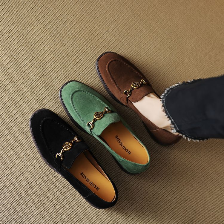 Émile Genuine Suede Loafers
