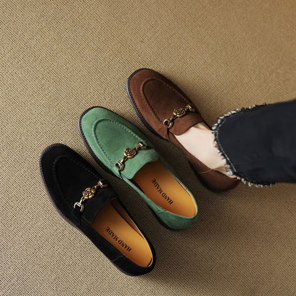 Émile Genuine Suede Loafers