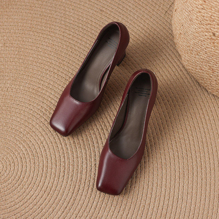 Vella Genuine Leather Heels