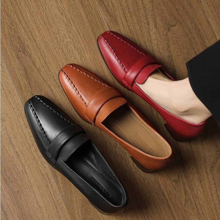 Avenelle Genuine Leather Loafers