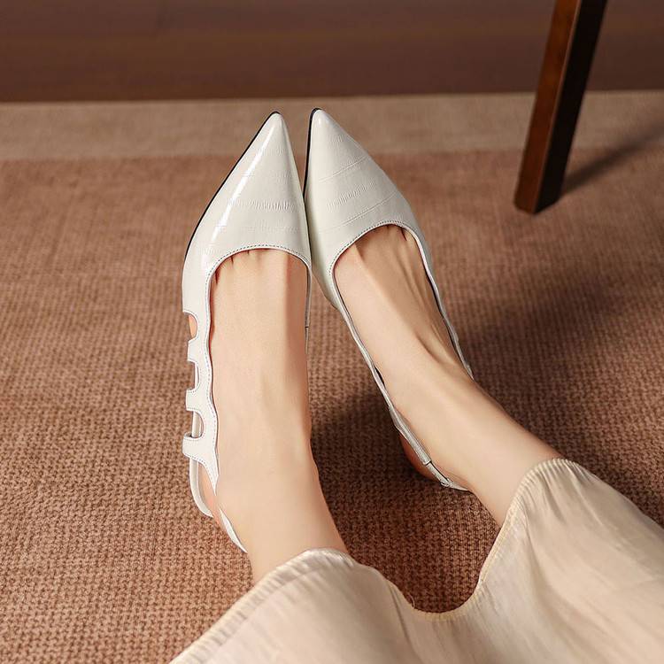 Renata Genuine Leather Heels