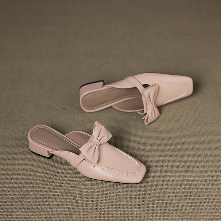 Mireva Genuine Leather Mules