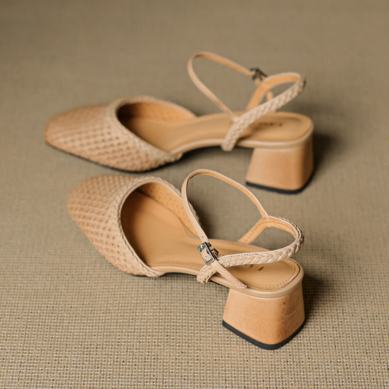 Orelia Genuine Leather Heels