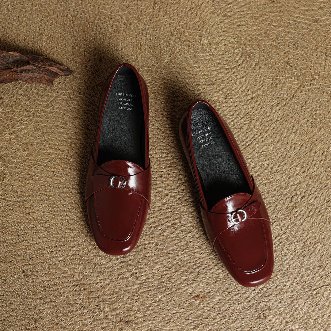 Lanora Genuine Leather Loafers