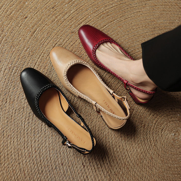 Bella Genuine Leather Heels
