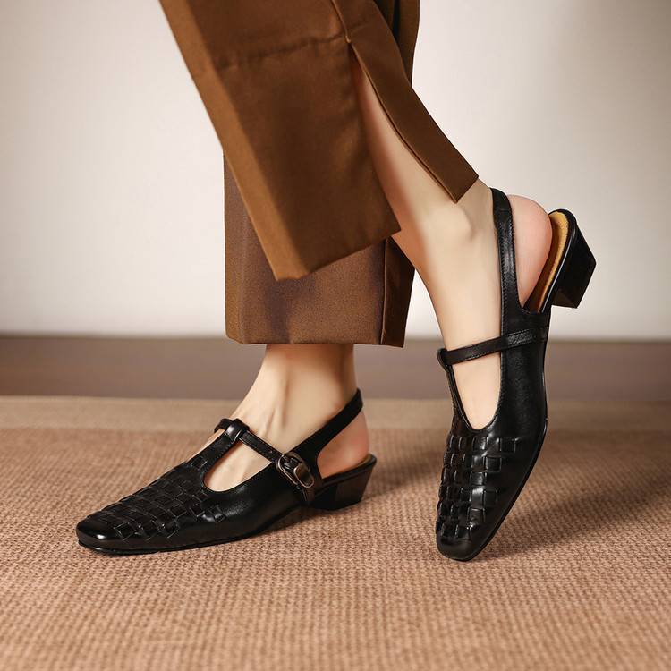 Lietta Genuine Leather Heels