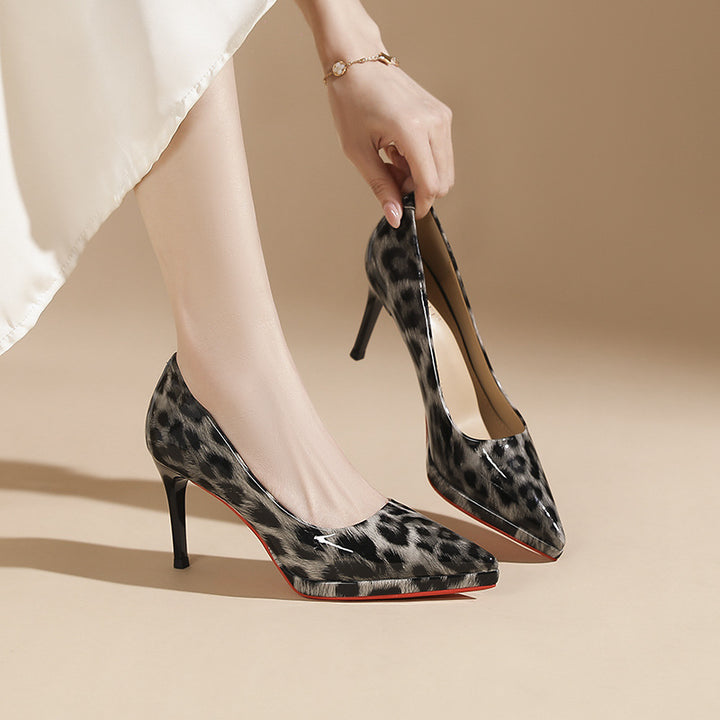 Milan Leather Heels